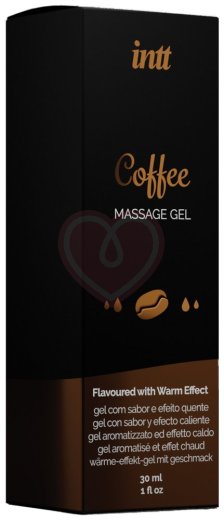 Разогревающий гель Intt Coffee со вкусом кофе 30 мл фото 2