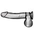 Набор из двух чёрных колец разного диаметра Silicone Cock Ring Set фото 1