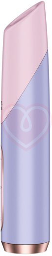 Вакуумно-волновой клиторальный стимулятор помада Satisfyer Bold Kiss розово-фиолетовый фото 2