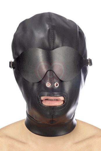 Маска Fetish Tentation с закрываемыми вырезами на глаза фото 1