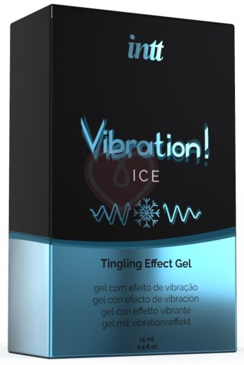 Стимулирующий охлаждающий гель Intt Vibration! Ice 15 мл фото 2