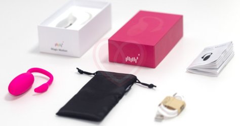 Вибратор Flamingo с управлением со смартфона розовый фото 4