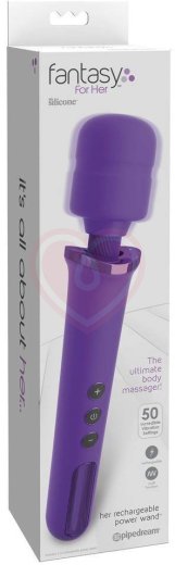 Массажер Her Rechargeable Power Wand фиолетовый фото 4