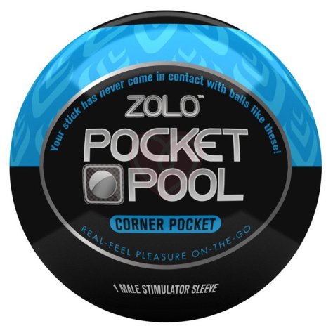 Эластичный мастурбатор Zolo Corner Pocket фото 1
