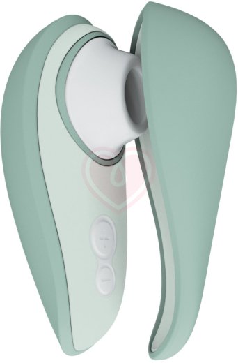 Вакуумный клиторальный стимулятор Womanizer Liberty 2 серо-зеленый фото 1