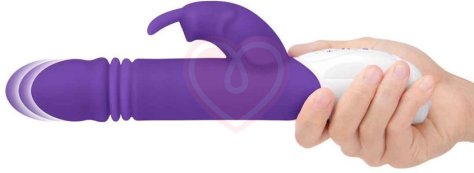 Вибратор-кролик с пульсацией G-Spot Thrusting Rabbit фиолетовый фото 5