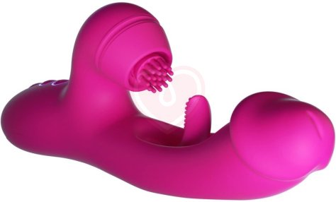 Вибратор-кролик Amovibe G Spot Ultra со стимуляцией зоны G розовый фото 3