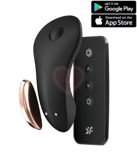 Мини-вибратор в трусики Satisfyer Little Secret с пультом управления фото 1