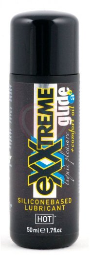 Анальный силиконовый лубрикант Exxtreme Glide Silicone Based 50 мл фото 1