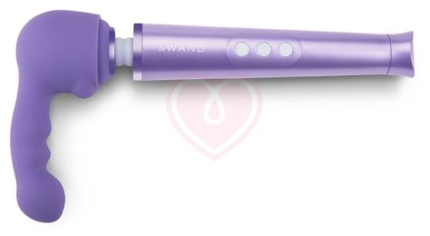 Утяжелённая насадка для массажёра Le Wand Petite Ripple фиолетовый фото 3