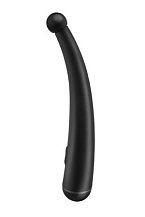 Анальный стимулятор с вибрацией Pipedream Vibrating Curve чёрный