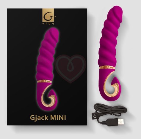 Рельефный вибратор Gvibe Gjack Mini пурпурный фото 3