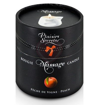 Свеча с массажным маслом Concorde Massage Candle Персик 80 мл фото 2