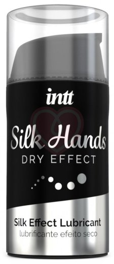 Лубрикант на силиконовой основе для массажа Intt Silk Hands 15 мл фото 1