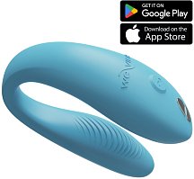 Вибратор для пар We-Vibe Sync Go голубой