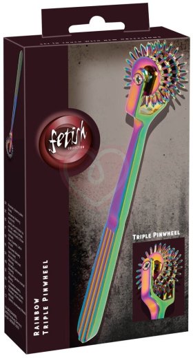 Колесо Вартенберга Rainbow Triple Pinwheel фото 2