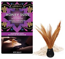 Ароматная пудра для тела KamaSutra Honey Dust Raspberry Kiss Малина 28 г