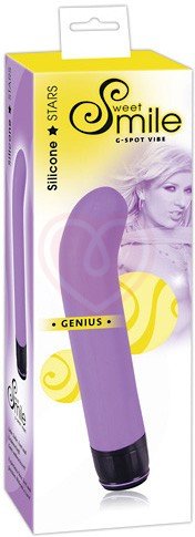 Вибратор для точки G Genius сиреневый фото 2