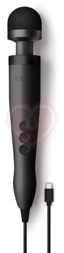 Вибромассажер Doxy USB-C 28 см чёрный фото 1
