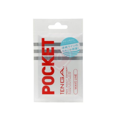 Мастурбатор Tenga Pocket Wave Line фото 1