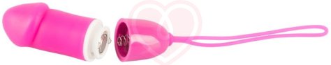 Минивибратор с дистанционным управлением Sweet Smile Bullet розовый фото 3