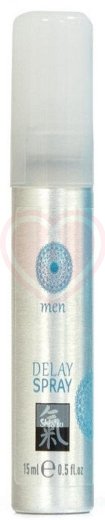 Пролонгирующий мужской спрей Shiatsu Delay Spray 15 мл фото 1
