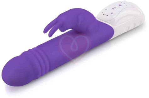 Вибратор-кролик с пульсацией G-Spot Thrusting Rabbit фиолетовый фото 6