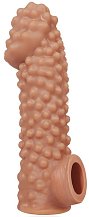 Насадка с бугорками и отверстием для мошонки Kokos Cock Sleeve CS004-M