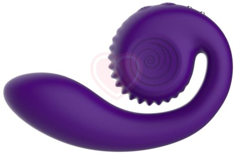 Раскручивающийся вибратор Svibe Gizi фиолетовый фото 6