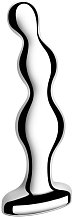 Металлический рельефный стимулятор b-Vibe Stainless Steel Anal Beads