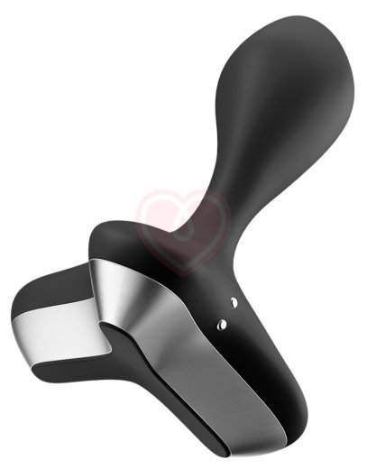 Анальная вибропробка Satisfyer Game Changer с приложением чёрная фото 5