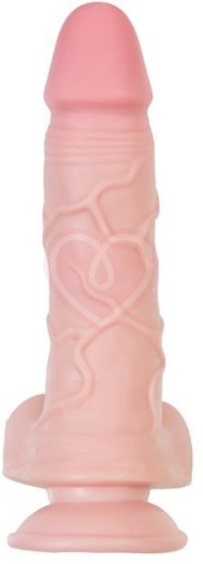 Реалистичный гнущийся фаллоимитатор на присоске My Babe My Dainty телесный 14 см фото 4
