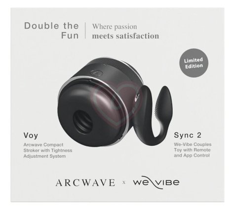 Набор Double the Fun для пар Arcwave Voy + We-Vibe Sync 2 фото 2