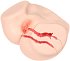 Мастурбатор-полуторс с вагиной и анусом Onahole Real Vagina с двойным слоем фото 7