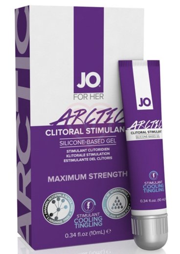 Стимулирующий гель для клитора JO Clitoral Stimulation Gel Arctic сильного действия 10 мл фото 1