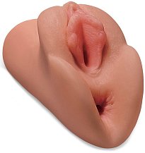 Мастурбатор вагина и попка PDX Plus Perfect Pussy Tan мулатка