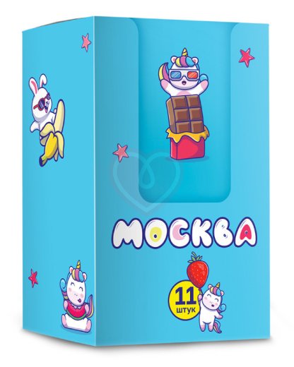 Набор пробников лубрикантов Москва Вкусная Ассорти 11 саше по 10 мл фото 1