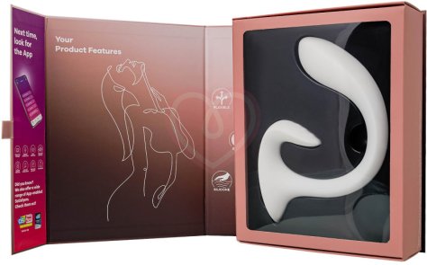 Вибратор для стимуляции зоны G и клитора Satisfyer G for Goddess 1 белый фото 8