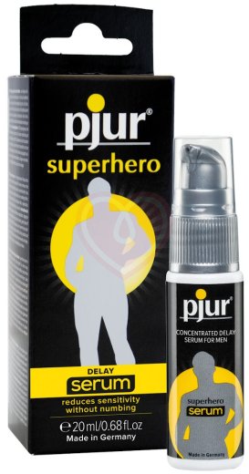 Пролонгирующая сыворотка Pjur Superhero Delay Serum 20 мл фото 1