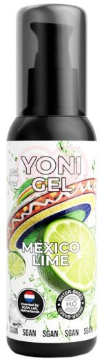 Лубрикант для орального секса Sgan Yoni Gel Лайм 100 мл фото 1