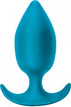 Анальная пробка со смещенным центром тяжести Spice It Up Insatiable бирюзовая