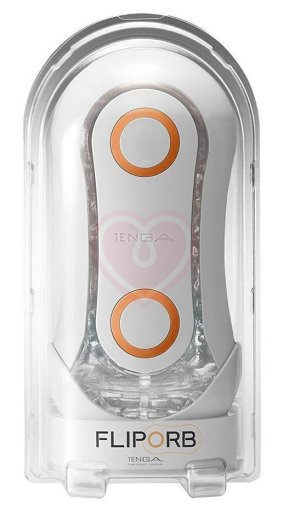 Мастурбатор Tenga Flip Orb Orange Crash фото 5