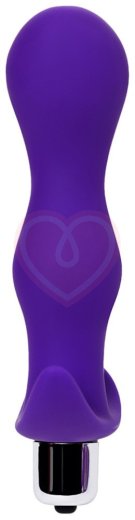 Анальная вибропробка A-Toys Vibro Anal Plug L фиолетовая фото 2