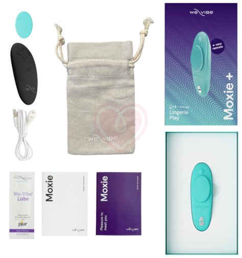 Вибратор We-Vibe Moxie+ бирюзовый фото 3