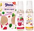 Набор для любви из 2 гелей-смазок Yovee со вкусом малины и ванильных сливок фото 1