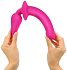 Двусторонний фаллоимитатор Strap-On-Me Switch Plug-In Semi-Realistic Dildo L розовый фото 2