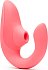 Вибратор для зоны G c бесконтактной стимуляцией клитора Womanizer Blend розовый фото 1