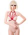 Портупея из красных лент H.E.L. Brielle фото 1