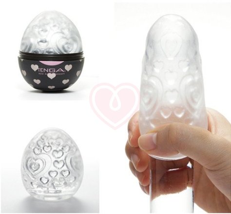 Мощный мастурбатор в форме яйца Tenga Egg Lovers black фото 3