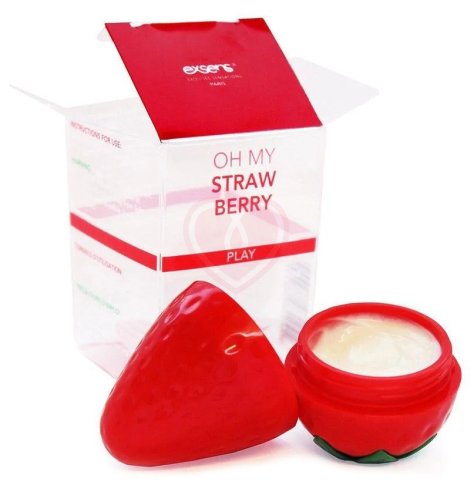 Крем для стимуляции сосков Exsens Oh My Strawberry Клубника 8 мл фото 2